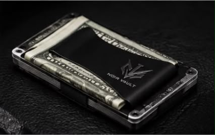 Noir Vault™ Carbon Fiber RFID Wallet